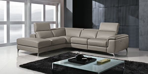 Modulsofa / modern / Leder / Gewebe