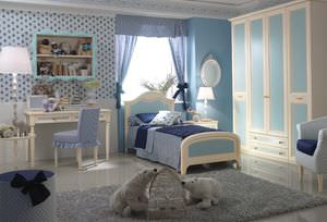 weißes Kinderzimmer / für Jungen