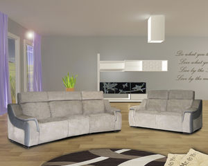 modernes Sofa / Gewebe / 2 Plätze / 3 Plätze