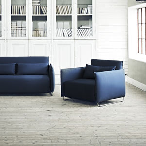 moderner Sessel / Stoff / Bett / mit abnehmbaren Bezug