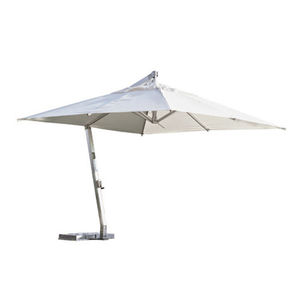 abgesetzter Sonnenschirm / Edelstahl / Aluminium