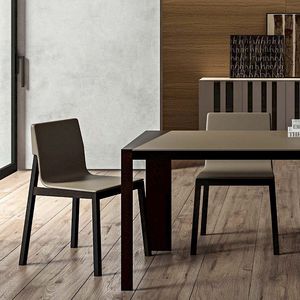 moderner Stuhl / Polster / Standard-Fußgestell / ergonomisch