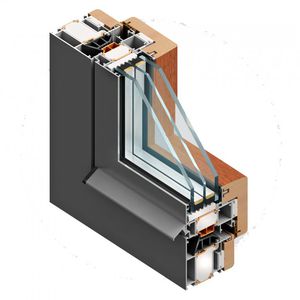 Aluminium-Fensterprofil / Wärmedämmungen