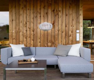 modulierbares Sofa / modern / für den Garten / Stoff