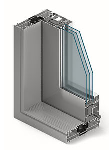 Aluminium-Türprofil / wärmeisoliert