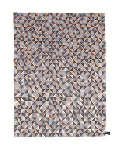 moderner Teppich / Seide / aus Wolle / Motive