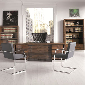 Chefschreibtisch / Holz / modern