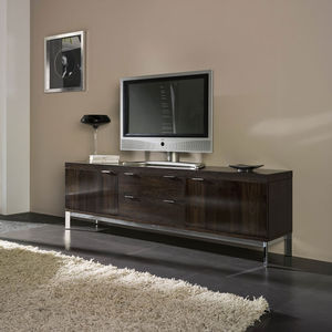 modernes Fernsehmöbel / lowboard / Holz