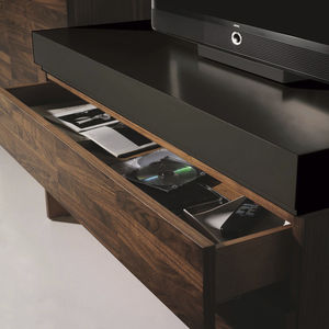modernes Fernsehmöbel / lowboard / Holz