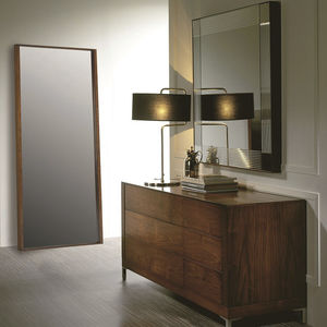 moderne Kommode / Holz / Metall