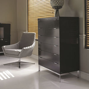 moderner Chiffonnier / Holz / Metall