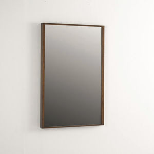 wandmontierter Spiegel / Stand / modern / rechteckig