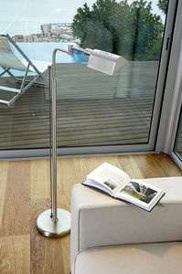 Stehleuchte / modern / Messing / Stahl