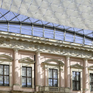 geblasenes Flachglas / für Fenster / flach / transparent