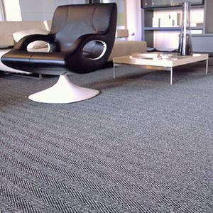 moderner Teppich / uni / Sisal / rechteckig