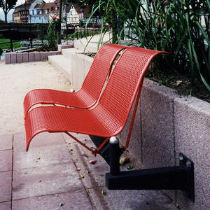 Metall-Traversenbänke / 3 Plätze / 2 Plätze / Außenbereich