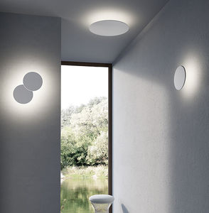 moderne Deckenleuchte / rund / Aluminium / LED