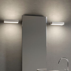 moderne Wandleuchte / Außenbereich / Aluminium / Glas