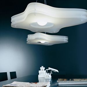 Hängelampe / originelles Design / aus Acryl / LED