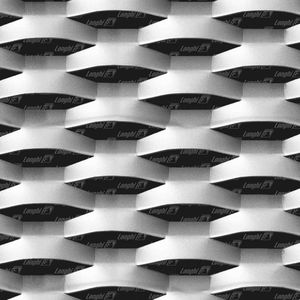 Streckmetallblech / Karbonstahl / Aluminium / für Fassadenverkleidung