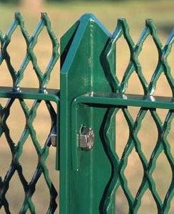 Zaun für Industrieanwendungen / Maschendraht / Metall