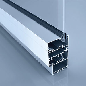 Aluminiumprofil / für Trennwandsysteme