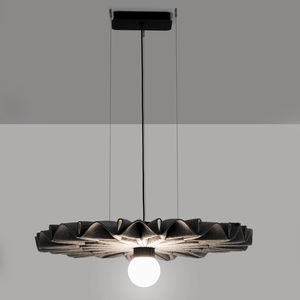 Hängelampe / modern / Filz / dimmbar