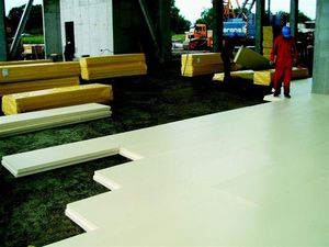 Isolierung zur Schalldämmung / aus XPS / für Fußböden / für Fußbodenheizung