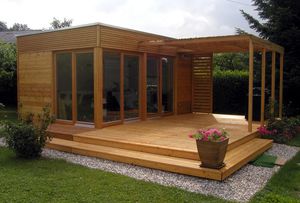 Modulhaus / individuell / modern / Massivholz