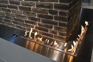 Bioethanol-Kamin / modern / offene Feuerstellen / einbaufähig