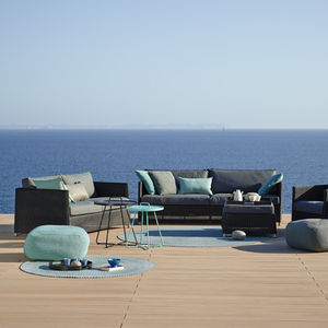 modernes Sofa / für den Garten / Stoff / 2 Plätze