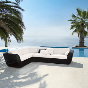 Modulsofa / modern / für den Garten / Stoff