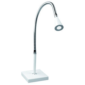 Bürolampe / modern / Aluminium / gebürstetes Messing