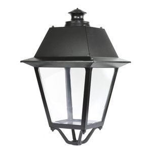 moderne Wandleuchte / Außenbereich / Vorderseite aus Hartglas / aus Aluminiumguss