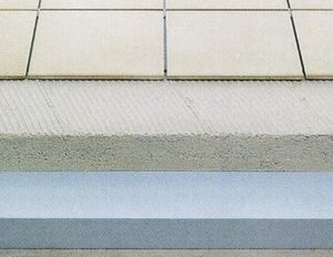 thermo-akustische Isolierung / aus XPS / für Dächer / steife Platten