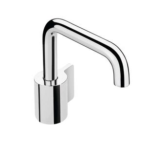 Waschtisch-Einhebelmischer / verchromtes Metall / für Badezimmer / 1-Loch