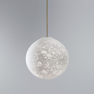Hängelampe / originelles Design / geblasenes Glas / fluoreszierend