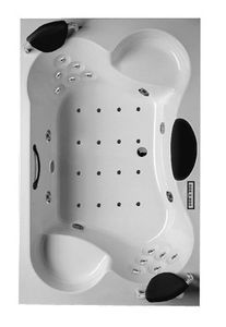 Acrylbadewanne / 4 Plätze / Massage