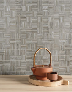 Innenraum-Mosaikfliese / Wand / Glas / quadratisch