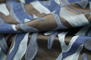 Möbelstoff / Motiv / Seide / Jacquard