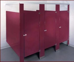 Sanitärkabine für Toilette