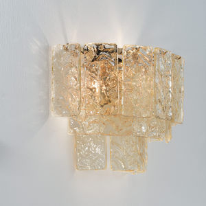 moderne Wandleuchte / aus Muranoglas / Glühlampen