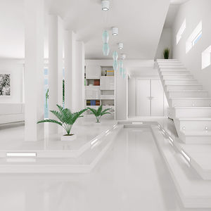 Hängelampe / modern / aus Muranoglas / Innenraum