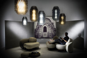 Hängelampe / originelles Design / aus Cristalflex® / Lentiflex®