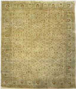 traditioneller Teppich / Seide / Blumenmotive / Indischer