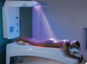 Vichy-Dusche / Hydromassage / Kunststoff / horizontal