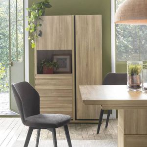 moderner Geschirrschrank / Melamin / Spanplatte