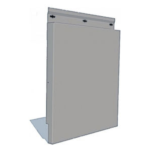 Fassadenverkleidung aus Aluminium / Stahl / glatt / Kassetten
