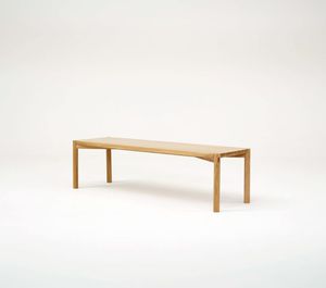 moderne Bank / aus Eiche / aus Nussbaum