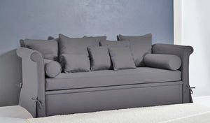 Bettsofa / klassisch / Stoff / 3 Plätze